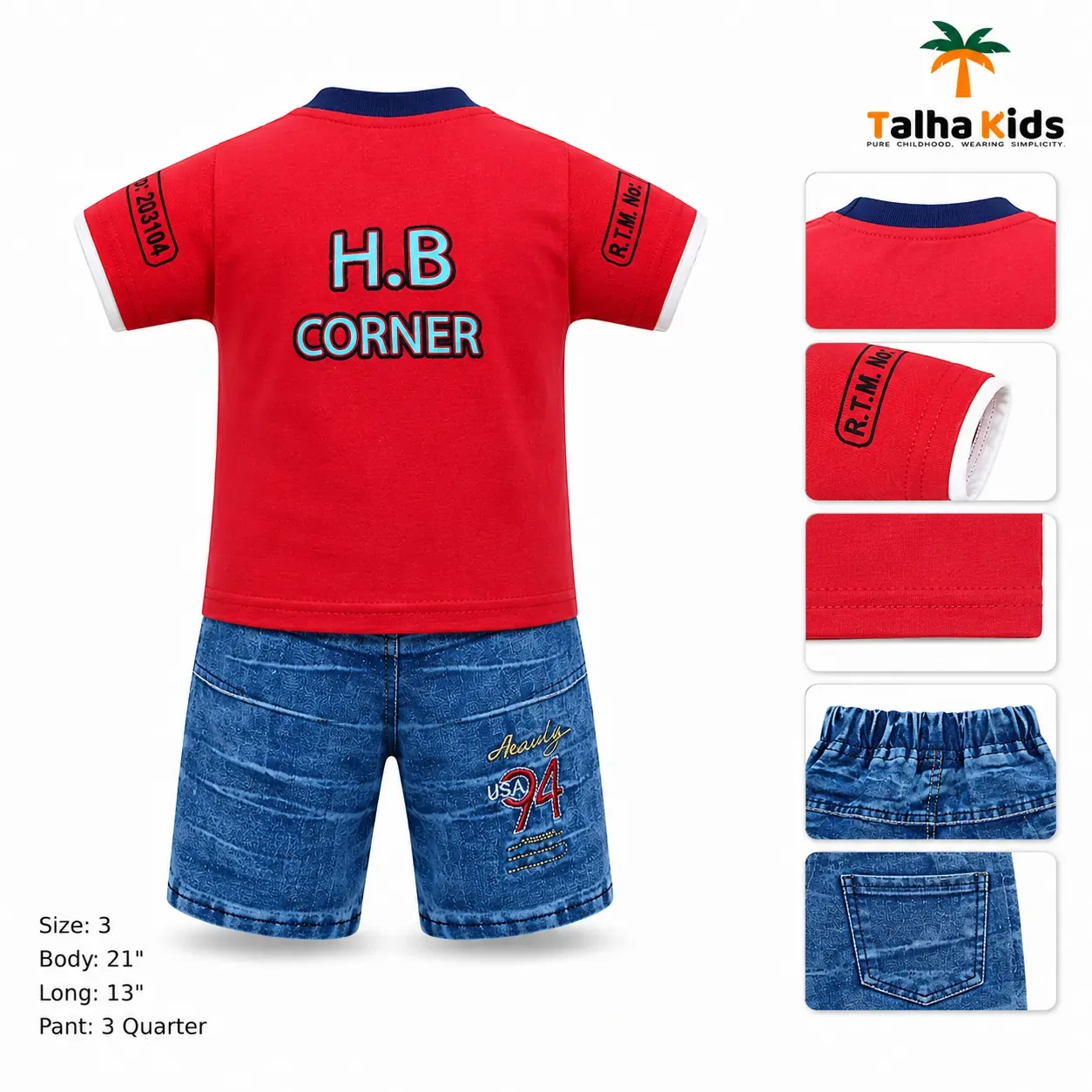 Boys' T-Shirt & Shorts Set