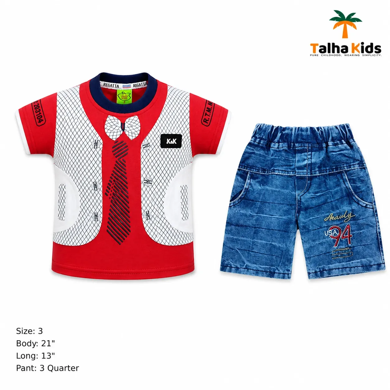 Boys' T-Shirt & Shorts Set
